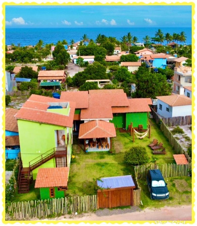 Pousada Tauane Caraíva Exteriör bild