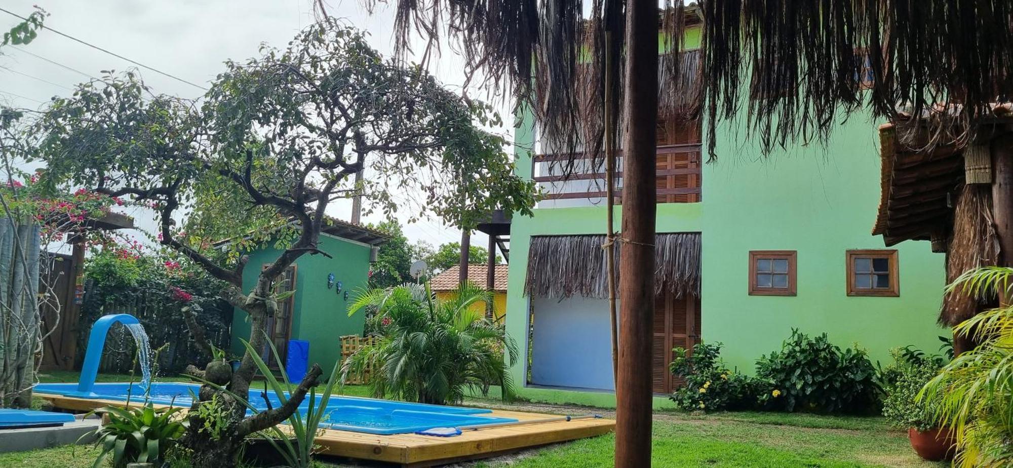 Pousada Tauane Caraíva Exteriör bild